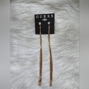 NEW GUESS dangle Gold Earrings